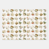 Magical Woodland Creatures Gift Wrap Sheets (3) Inpakpapier Vel (Voorkant 3)