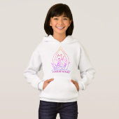 Magical World Kinder Hoodie – Schattigee Fantasy A (Voorkant volledig)