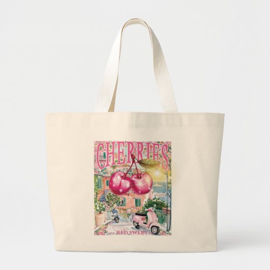 Magical Worlds Adventure Bag Grote Tote Bag (Voorkant)
