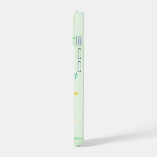 Magically Kind & Spookily Sweet – Cute Pastel Hall iPhone 15 Case (Linkerkant)