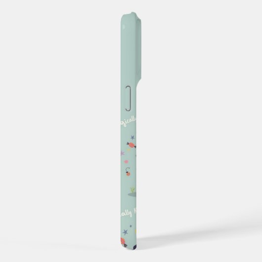 Magically Kind & Spookily Sweet – Cute Pastel Hall iPhone Hoesje (Rechterkant)