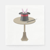 Magicans konijn in een Pet Servet (Voorkant)