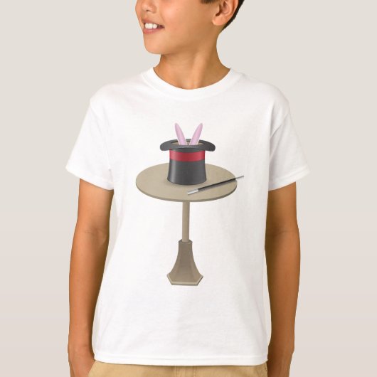 Magicans konijn in een Pet T-shirt (Voorkant)