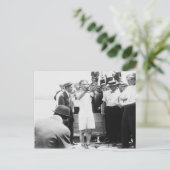 Magicia Harry Houdini Overboard Box Escape 1912 Briefkaart (Staand voorkant)