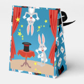 Magician Boy Show Verjaardagsfeestje Bedankdoosjes (Achterkant)