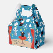 Magician Boy Show Verjaardagsfeestje Bedankdoosjes (Achterkant)