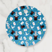 Magician Boy Show Verjaardagsfeestje Bedankjes Labels (Achterkant)