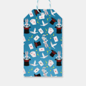 Magician Boy Show Verjaardagsfeestje Cadeaulabel (Achterkant)