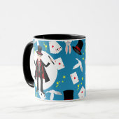 Magician Boy Show Verjaardagsfeestje Mok (Voorkant links)