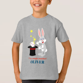 Magician Boy Show Verjaardagsfeestje T-shirt