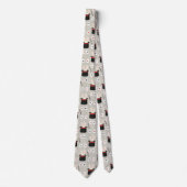 Magician Bunny Top Hat Wand Stropdas (Voorkant)