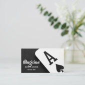 Magician Business Card Visitekaartje (Staand voorkant)