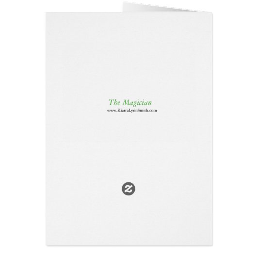 Magician Card (Achterkant)