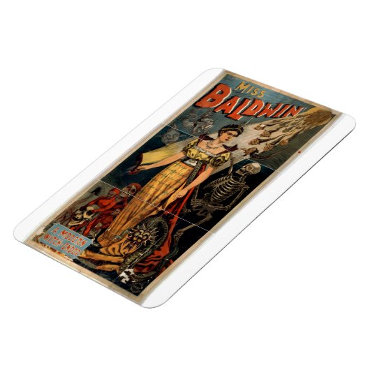 Magician Kat Baldwin Magnet Magneet (Linkerzijde)