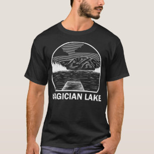 MAGICIAN LAKE MICHIGAN Funny Vist Camping Summe T-shirt