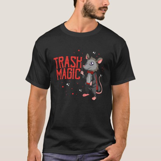 Magician Opossum for Magician Possum T-shirt (Voorkant)