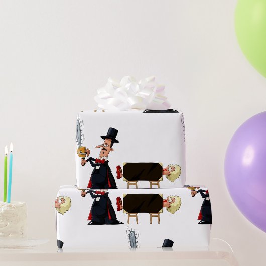 Magician Performing Cadeaupapier