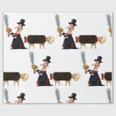 Magician Performing Cadeaupapier (Vlak)