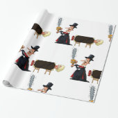 Magician Performing Cadeaupapier (Uitgerold)