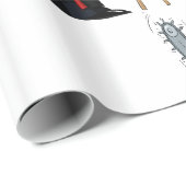 Magician Performing Cadeaupapier (Rol Hoek)