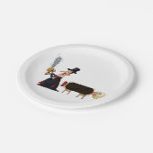 Magician Performing Papieren Bordje (Gekanteld)