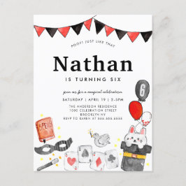 Magician Rabbit Deck Kaart Wand Magic Show Verjaar