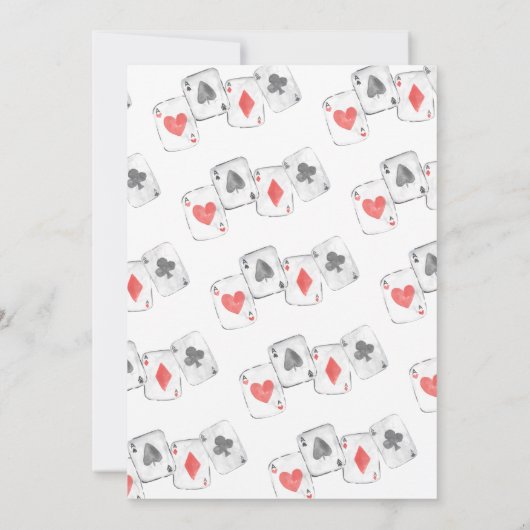 Magician Rabbit Deck Kaart Wand Magic Show Verjaar (Achterkant)