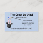 Magicians Magic Pet Visitekaartje (Voorkant)