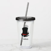 Magicians Pet en Magic Wand Persoonlijk Acryl Drinkbeker (Achterkant)