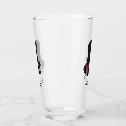 Magicians Pet en Magic Wand Persoonlijk Glas (Rechts)