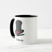 Magicians Pet en Magic Wand Persoonlijk Mok (Voorkant links)