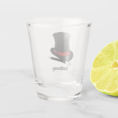 Magicians Pet en Magic Wand Persoonlijk Shot Glas (Achterkant)