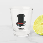 Magicians Pet en Magic Wand Persoonlijk Shot Glas (Voorkant)