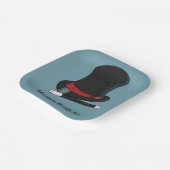 Magicians Pet Magic Show Birthday Party Papieren Bordje (Gebogen)