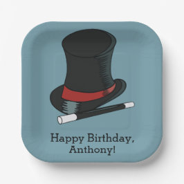 Magicians Pet Magic Show Birthday Party Papieren Bordje