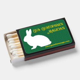 Magicien Prop gepersonaliseerde witte konijn