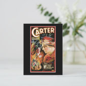  Magiciër Carter de Grote Briefkaart (Staand voorkant)