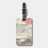 Magiciër Carter de Grote Magische Wet Bagagelabel (Voorkant verticaal)