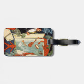 Magiciër Carter de Grote Magische Wet Bagagelabel (Achterkant horizontaal)