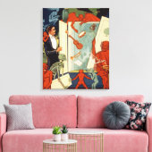  Magiciër Carter de Grote Magische Wet Canvas Afdruk (Insitu (Woonkamer))