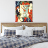  Magiciër Carter de Grote Magische Wet Canvas Afdruk (Insitu (Slaapkamer))