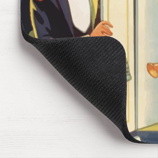  Magiciër Carter de Grote Magische Wet Muismat (Hoek)