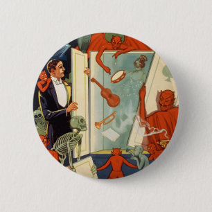  Magiciër Carter de Grote Magische Wet Ronde Button 5,7 Cm