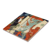  Magiciër Carter de Grote Magische Wet Tegeltje (Zijkant)