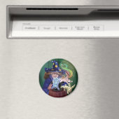 Magiciër die Konijnen uit een Pet haalt Magneet (Insitu (Vaatwasser))