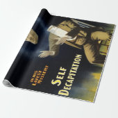 Magiciër Harry Kellar Zelfdecapitatie Cadeaupapier (Uitgerold)