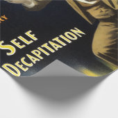 Magiciër Harry Kellar Zelfdecapitatie Cadeaupapier (Hoek)