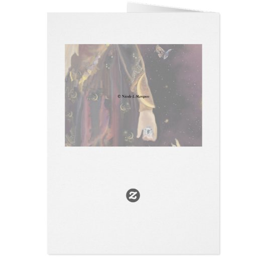 Magiciër onder Crystals, sjabloon! (Achterkant)