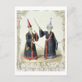 Magiciërs bij het Carnival in Berlijn, 1836 (kleur Briefkaart (Voorkant)