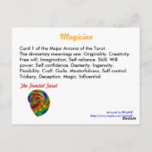 Magicisch Briefkaart (Achterkant)